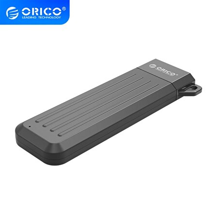 ORICO USB 3.1 Gen2 Type-C 10Gbps M.2 NVMe SATA SSD Disk Kutusu Gri