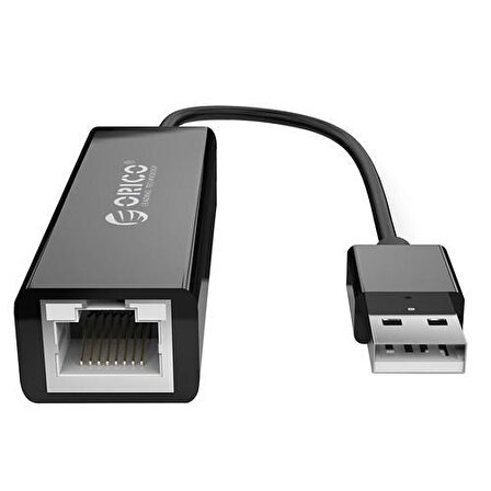 Orico USB 2.0 100Mbps RJ45 Ethernet Dönüştürücü Adaptör Siyah