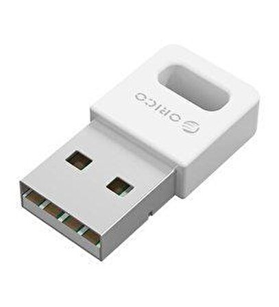 Orico USB Bluetooth V4.0 Kablosuz Dongle Adaptör, Alıcı Verici BTA-409, Beyaz