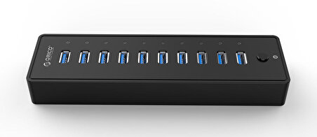 ORICO P10-U3-V1 10 Portlu SuperSpeed USB3.0 Çoklayıcı HUB, Siyah