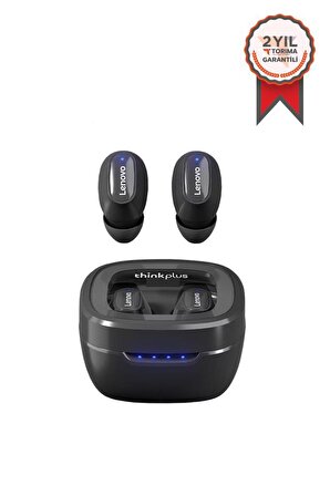 Lenovo XT62 kulaklık Bluetooth 5.3 kablosuz kulakiçi kulaklık HD çağrı Siyah