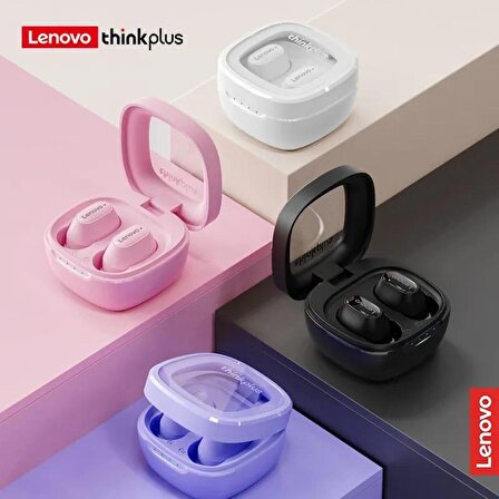 Lenovo XT62 kulaklık Bluetooth 5.3 kablosuz kulakiçi kulaklık HD çağrı Pembe