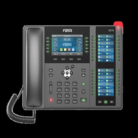 Fanvil X210 Renkli Ekran IP Telefon (POE)-Siyah