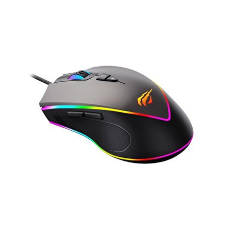 Gamenote MS1017 Kablolu Rgb Gaming Mouse Siyah