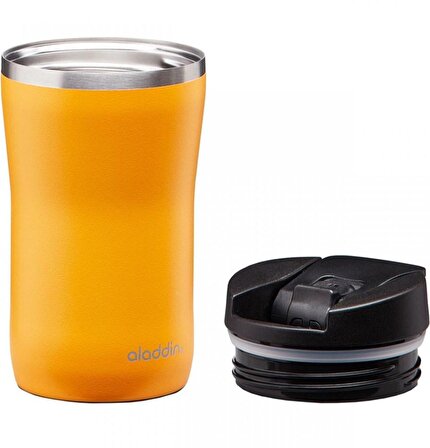 Aladdin Cafe Thermavac Leak-Lock Sarı 250 ml Paslanmaz Çelik Termos Mug