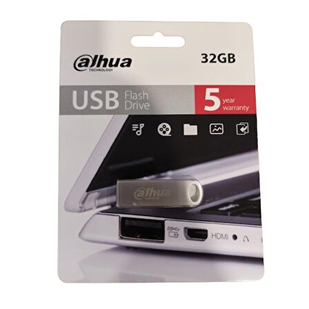Dahua 32GB Metal USB Flash Bellek U106 USB 2.0