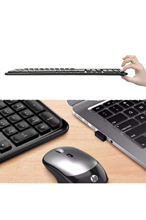 HP CS500 Kablosuz Multimedya Klavye Ve Mouse Seti