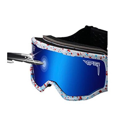 Schulzz UV400 Korumalı Buğu Önleyici Çift Katmanlı Snowboard Kayak Gözlüğü