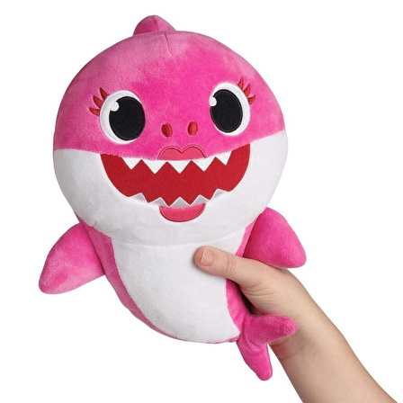 Baby Shark Mommy Shark İthal Müzikli Oyuncak Peluş 30 CM