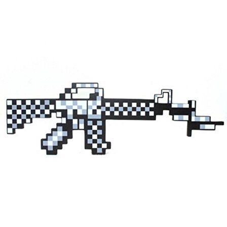 Minecraft Stil Tabanca Tüfek 60 cm