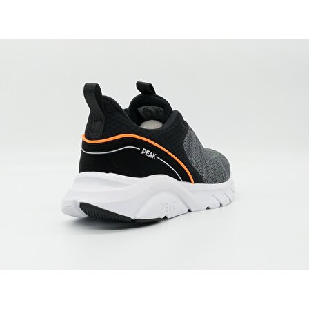 Peak Running Erkek Gri Beyaz Kaymaz Taban Ortopedik Nefes Alabilen Garantili Rahat Hafif Günlük Sneaker Yürüyüş Koşu Spor Ayakkabısı E14621H