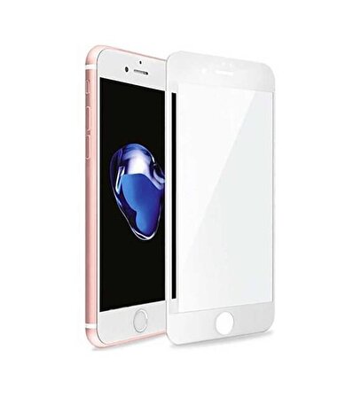 Joyroom Privacy Full Ekran Koruyucu Cam Beyaz İphone 7-8 Plus