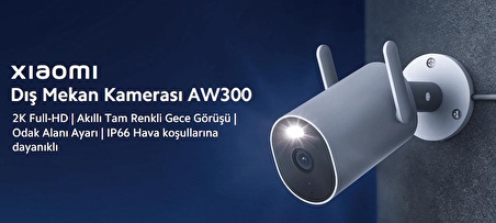 XIAOMİ OUTDOOR CAMERA AW300 WHITE