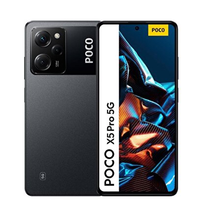 POCO X5 Pro 5G Siyah 8 GB RAM 256 GB ROM Akıllı Telefon (POCO Türkiye Garantili)