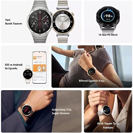 Huawei Watch GT4 Altın Akıllı Saat