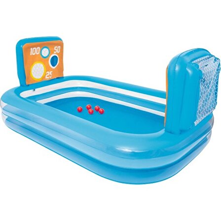 BestWay Büyük Boy Şişme Havuz Top Oyunlu 237x152x94 Lisanslı Ürün