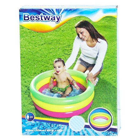 Bestway 3 Bölmeli Çocuk Havuzu 70X24cm - BW51128