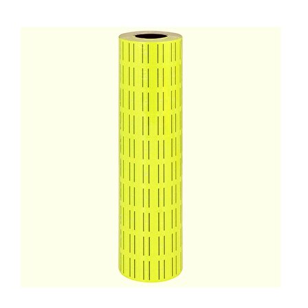 Linea Fiyat Etiketi 500 lü 10 Rulo- Neon Sarı