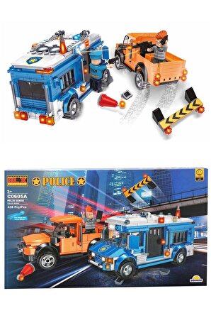Polis ve Suçlular Arasında Mücadele Başlıyor: 438 Parça Lego Yapım Seti