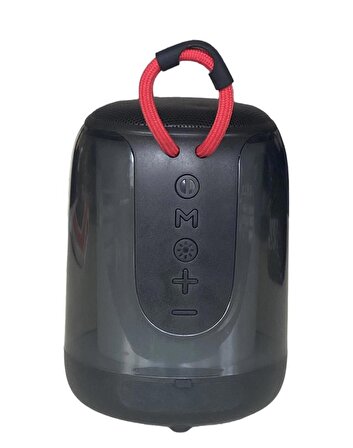 Doppler Music Box Ledli Bluetooth Hoparlör Siyah