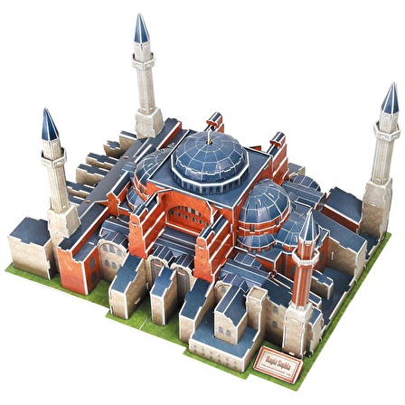 Cubic Fun 3D 225 Parça Puzzle Tarihi Ayasofya Camii