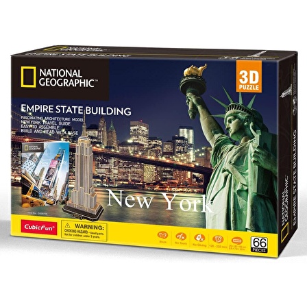 3D Puzzle Empire State Binası New York