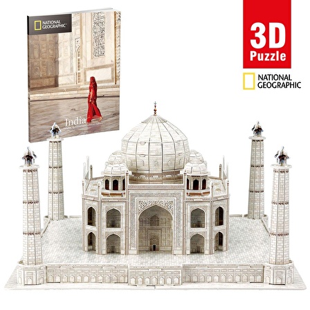 3D Puzzle National Geographic Serisi Taj Mahal