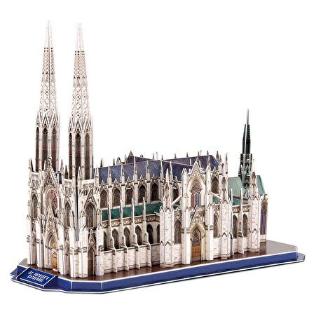 CubicFun National Geographic Saint Patrick Katedrali 3D Puzzle 117 Parça