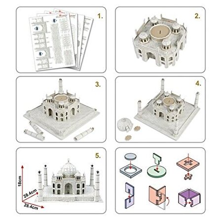 Taç Mahal 3D Puzzle