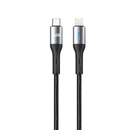 JT90 Type-C to Lightning Cable 1m.