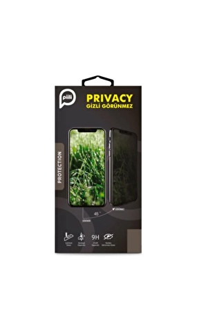 iPhone 15 Pro Privacy Ekran Koruyucu