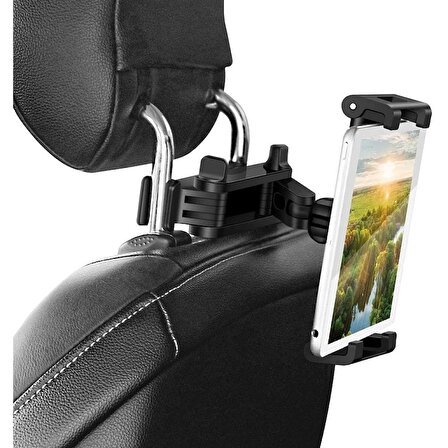 Araç Tablet Tutucu Koltuk Arkası Mesafe Ayarlı Uzayan Telefon Tablet Tutucu