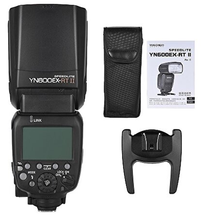 Yongnuo YN600-EX RT II Dahili Alıcılı Canon Uyumlu HSS TTL Flaş