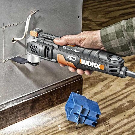 WORX WA4987 Çok Amaçlı Raspalama Makinası İçin 28x40mm Ahşap, Fiberglas, PVC Universal Kesme Bıçağı