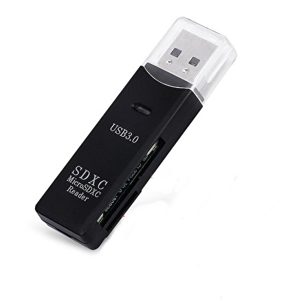 Usb 3.0 Microsd - Sd Hafıza Kartı Kart Okuyucu