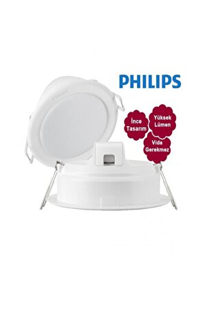 Philips Essential 10W 65K Led Panel Beyaz