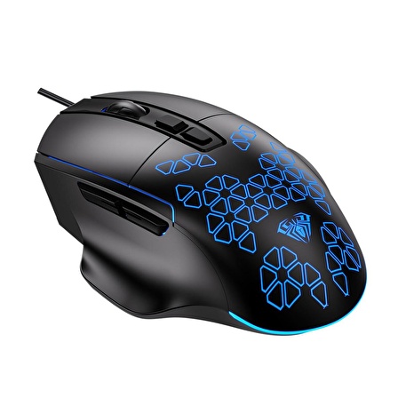 Aula F812 7200DPI RGB 7 Tuşlu Makro Optik Gaming Oyuncu Mouse