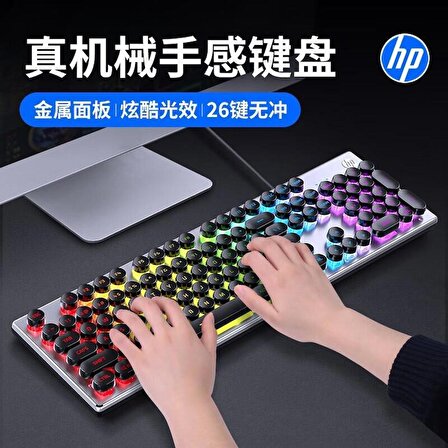 HP K500Y Rgb Işıklı Gaming Klavye