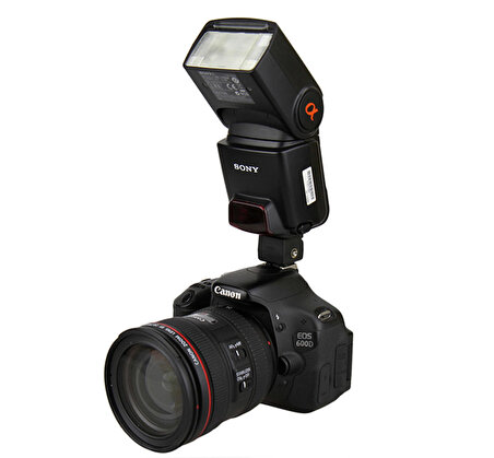 JJC JSC-5 Sony Flaş Adaptörü (Canon Nikon gibi Standart Flaş Kızaklı Makinelerde Sony Minolta Flaş Kullanım Adaptörü)