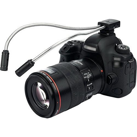 JJC Dslr Makinalar Için Jjc Led-2dıı Makro Çekim Işığı, Canon, Nikon, Sony, Pentax, Olympus uyumlu