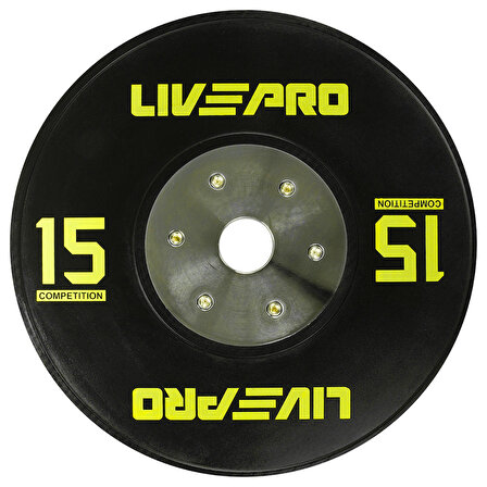 Livepro LP8025 15 Kg Müsabaka Bumper Plaka