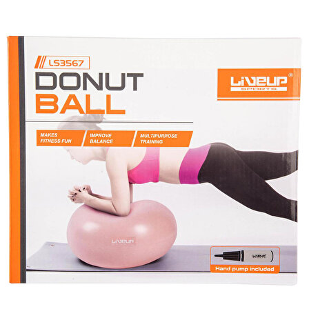 Liveup LS3567 Donut Ball Pembe