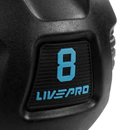 Livepro LP8043 8 Kg Premium Kettlebell