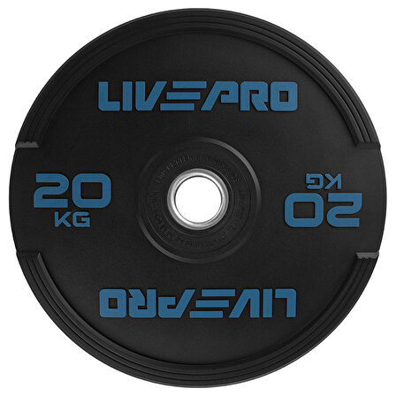 Livepro LP8331-20 20 Kg Kauçuk Bumper Plaka
