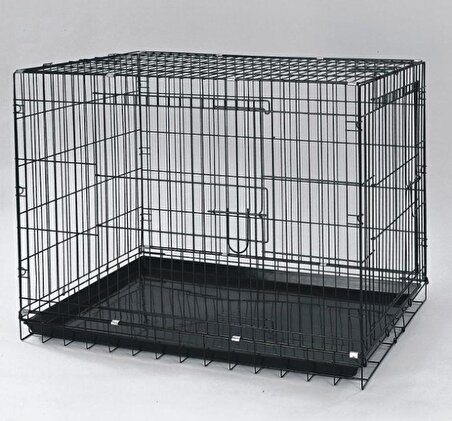Has Katlanabilir Köpek Kafesi No:3 76×47×52CM ( IZGARALI )