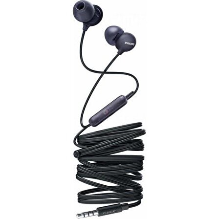 Philips SHE2405BK Upbeat Kablolu Kulakiçi Mikrofonlu Kulaklık Siyah