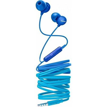 Philips SHE2405BL Upbeat Kablolu Kulakiçi Mikrofonlu Kulaklık Mavi