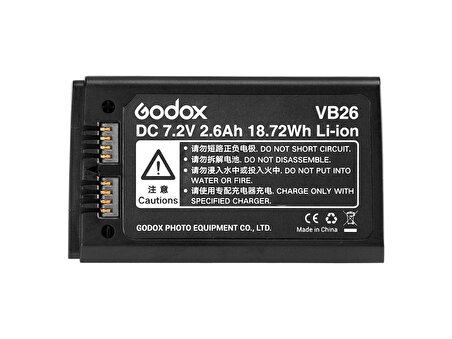 Godox VB26 V1/V860III Flaş İçin Li-on Batarya