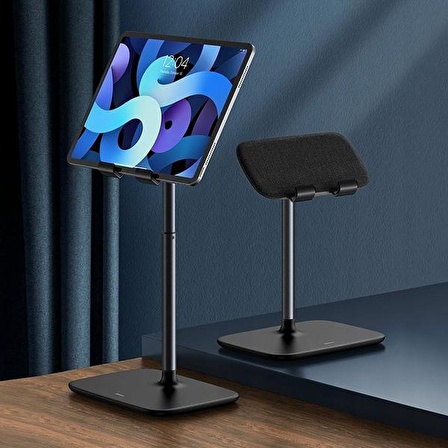 Baseus Masaüstü Tablet Standı Adjustable Tablet Desk Stand Teleskopik SİYAH