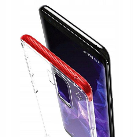Baseus Armor Samsung Galaxy S9 Kılıf Kırmızı